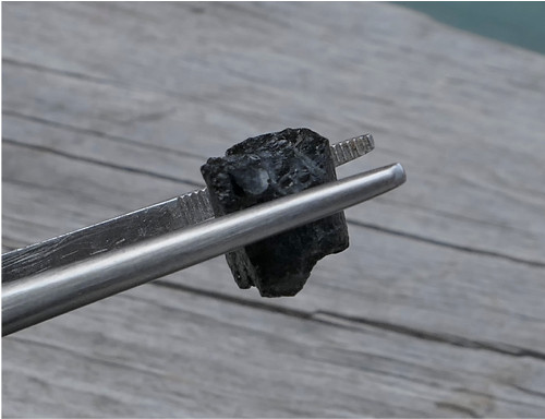 Tektit, meteorit (22 mm) V3086 — foto 2