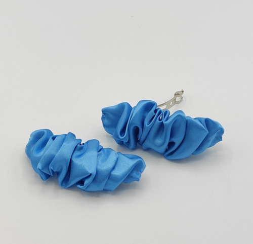 Spona do vlasů scrunchie tyrkysová — foto 2