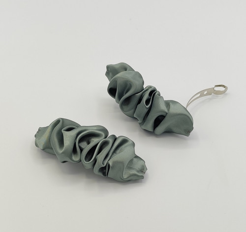 Spona do vlasů scrunchie khaki — foto 2
