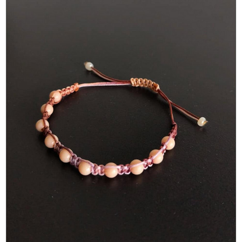 Náramek Shamballa s korálky — foto 3