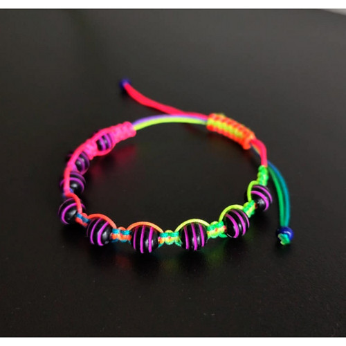 Náramek Shamballa s korálky — foto 2