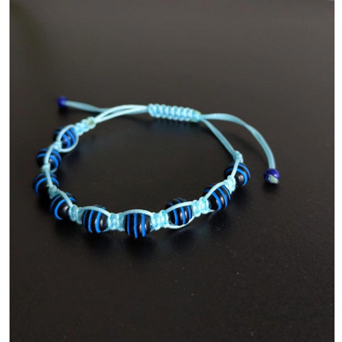 Náramek Shamballa s korálky — foto 3