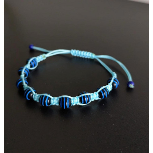 Náramek Shamballa s korálky — foto 2