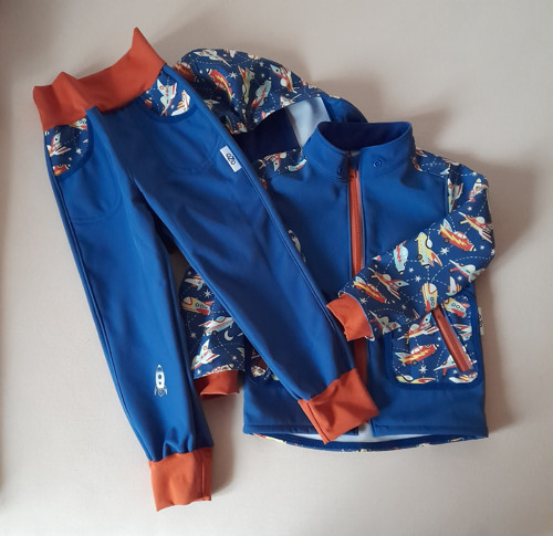 Softshell. souprava - letadla , vel. 98 — foto 4
