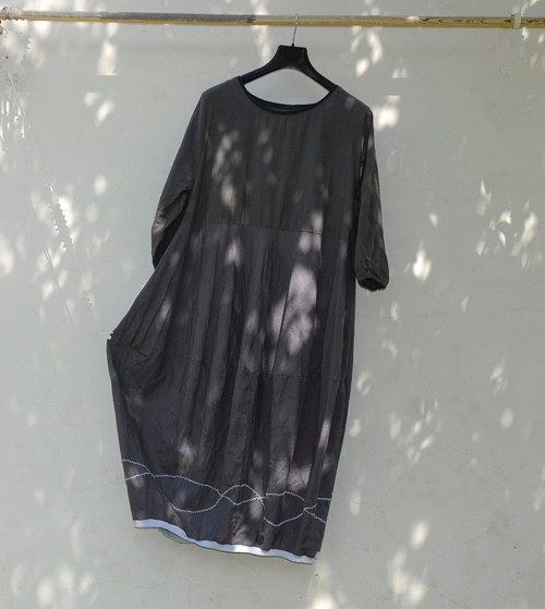Boho chic / lněné maxišaty — foto 2
