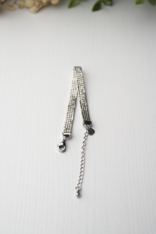Elegantní náramek "Thin Silver" - Miyuki — foto 4
