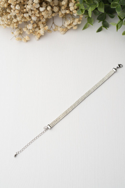 Elegantní náramek "Thin Silver" - Miyuki — foto 6
