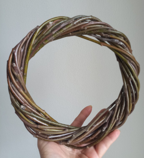 Věnec z proutí průměr cca 22 cm — foto 4