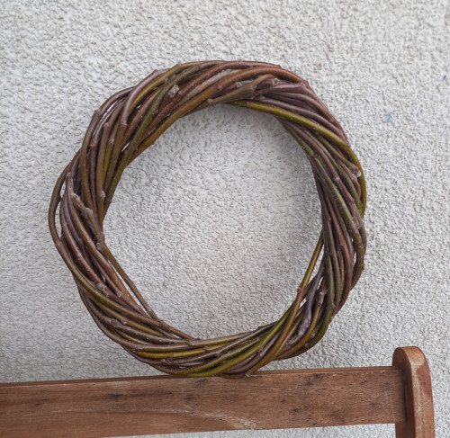 Věnec z proutí průměr cca 22 cm — foto 3