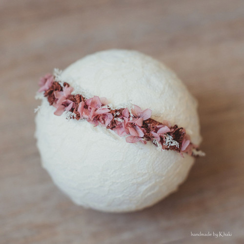 Jarní newborn věneček do vlasů — foto 2