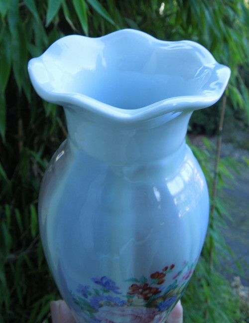 Retro porcelánová váza — foto 5