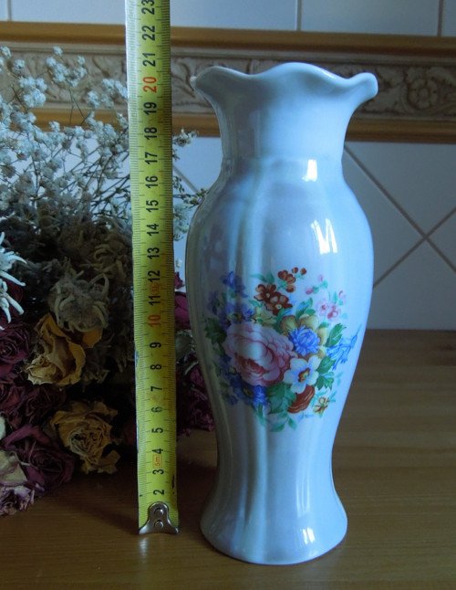 Retro porcelánová váza — foto 6