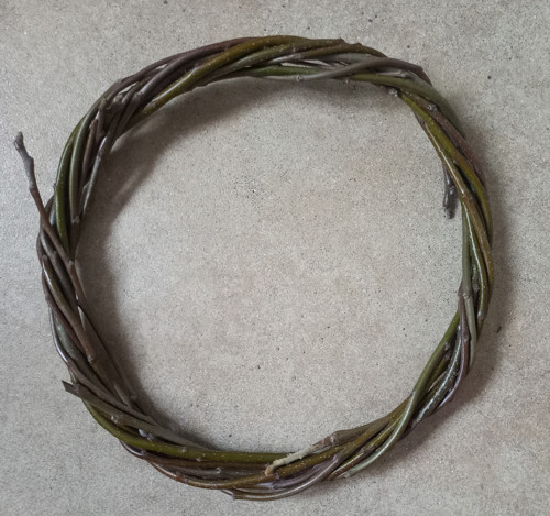 Věnec z proutí průměr cca 30 cm — foto 2