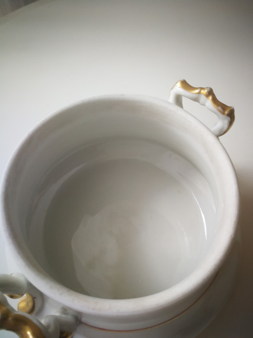Porcelánová cukřenka 19.stol. — foto 4