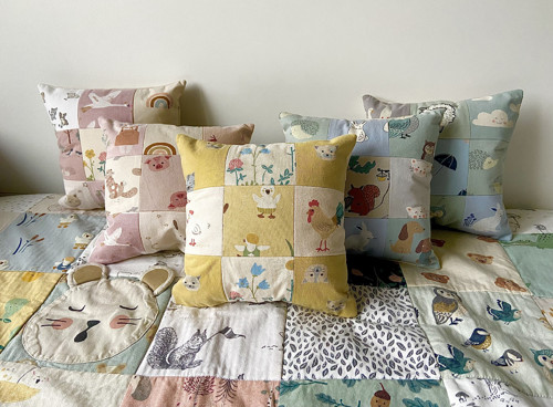 Vzpomínková patchwork deka — foto 6