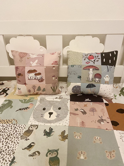 Vzpomínková patchwork deka — foto 5