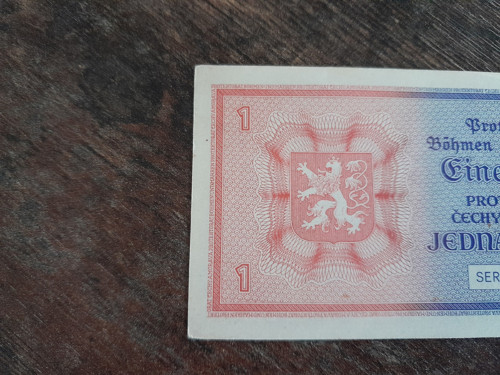 1 koruna 1940 protektorát — foto 5
