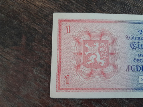 1 koruna 1940 protektorát — foto 5