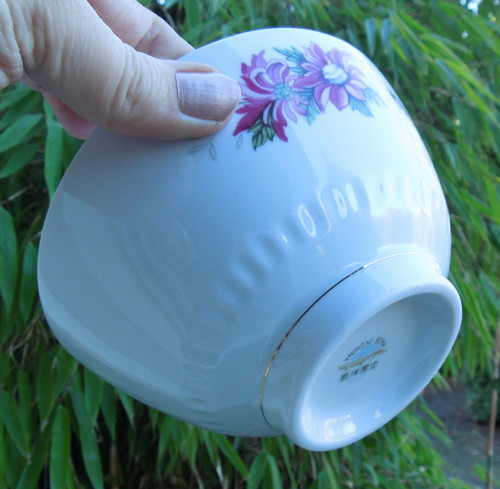 Retro porcelánová miska — foto 4