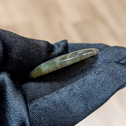 Labradorit, ID 5607, 41x26 mm - výprodej — foto 4