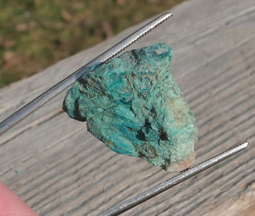Surový chryzokol + malachit V3190 — foto 3