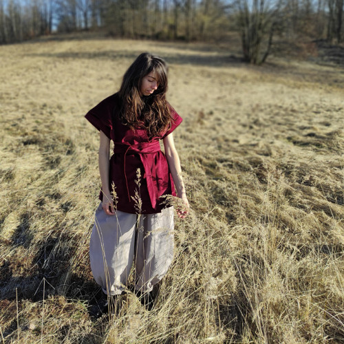 Kimono burgund — foto 2