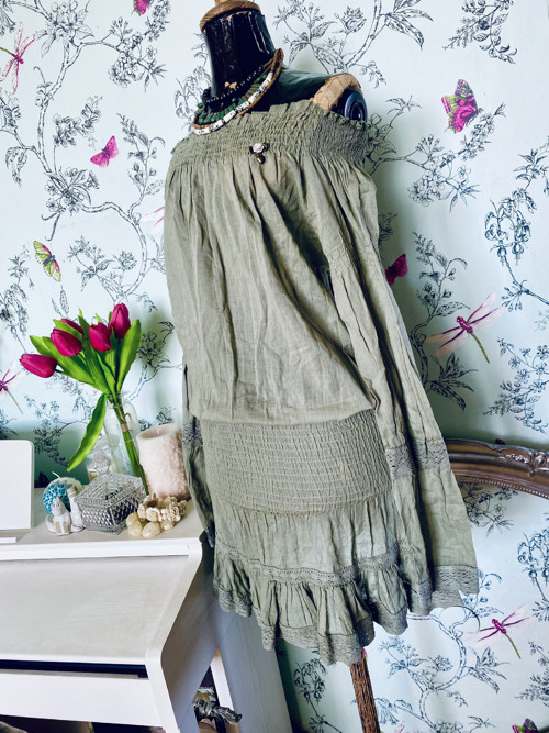 Šaty boho přírodní — foto 4