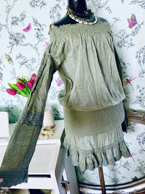 Šaty boho přírodní — foto 3
