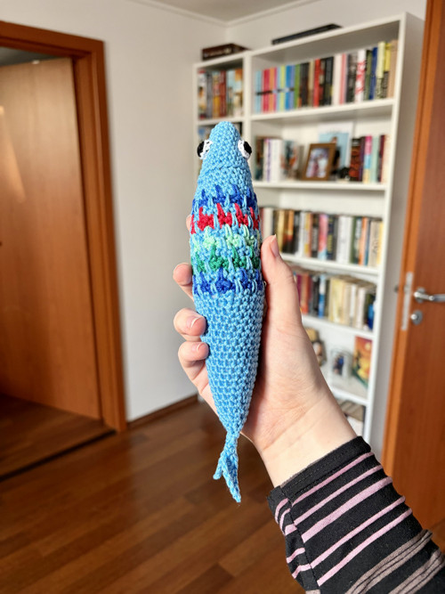 Háčkovaná sardinka — foto 3