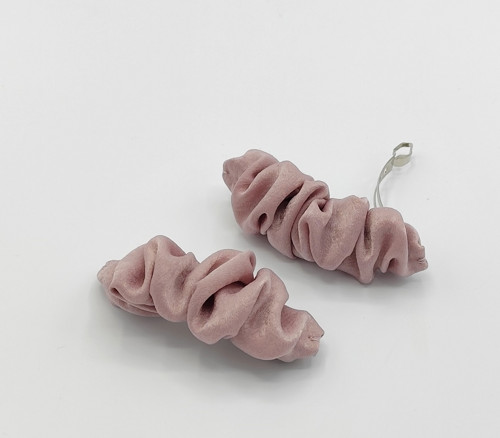 Spona do vlasů scrunchie starorůžová — foto 2