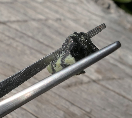 Surový serpentin s pyritem V3204 — foto 2