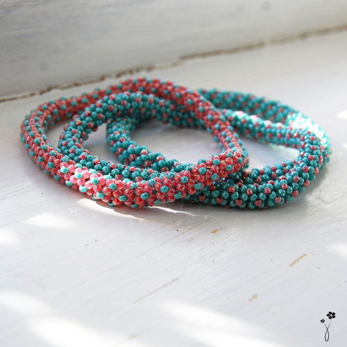 Mint & Raspberry - náramky TAKE & GO — foto 4