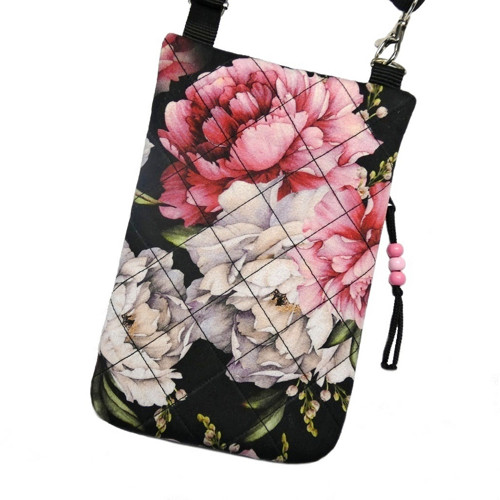 Pivoňky ... crossbody kabelka — foto 4