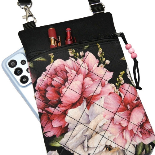 Pivoňky ... crossbody kabelka — foto 5