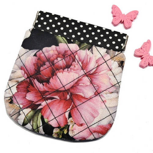 Pivoňka ... kapsička, mincovka — foto 4