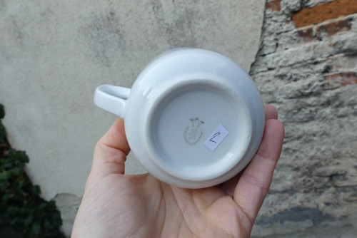 Modrá linka...porcelánový hrnek — foto 6