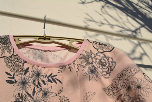 Lněné šaty rose — foto 5