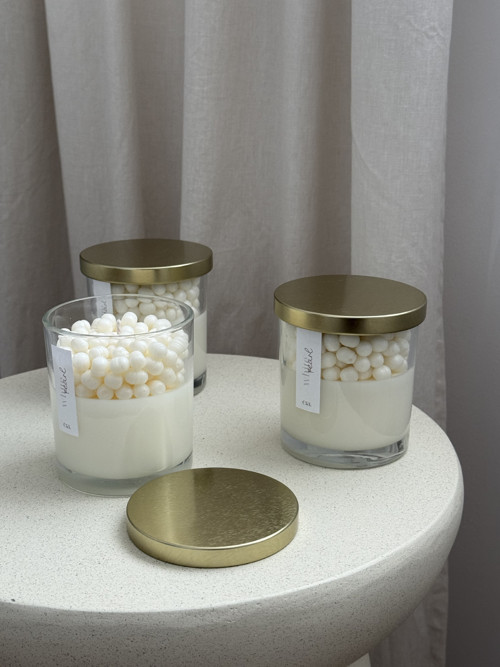 Sójová svíčka | white pearl — foto 4