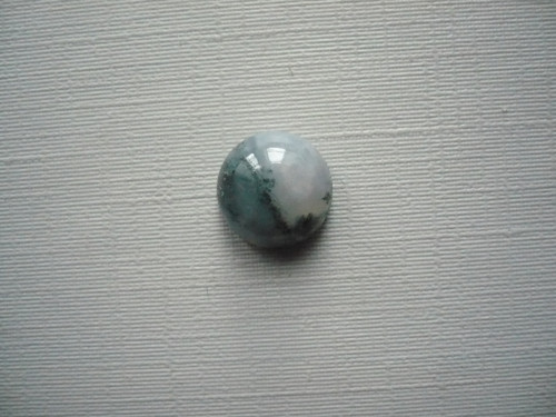Kabošon - achát mechový 10 mm, č.23Cf — foto 2