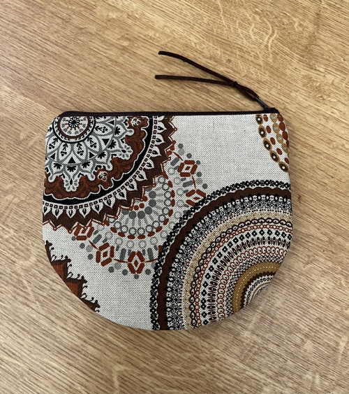 Velká kulatá kapsička- mandala … — foto 3