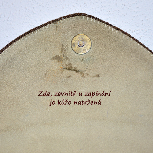Kožená dobová kabelka 20745 — foto 3