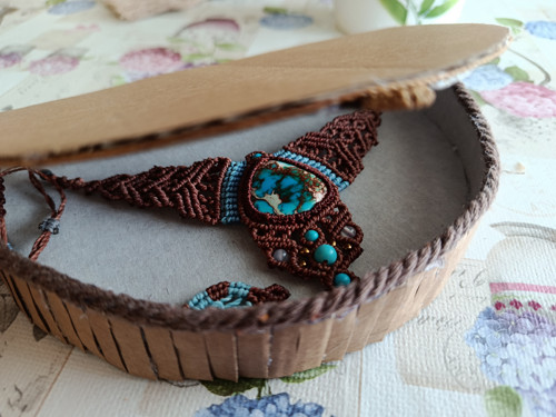 Náhrdelník s tyrkysem — foto 2