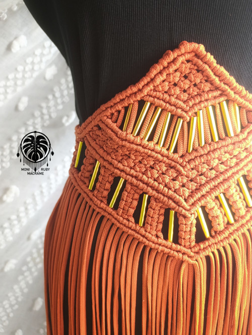 Macramé korzet/sukně — foto 3