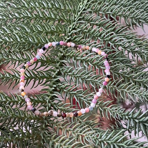 Turmalín multicolor broušený — foto 6