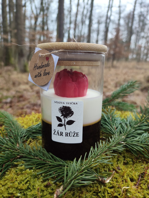Svíčka - Žár růže — foto 2