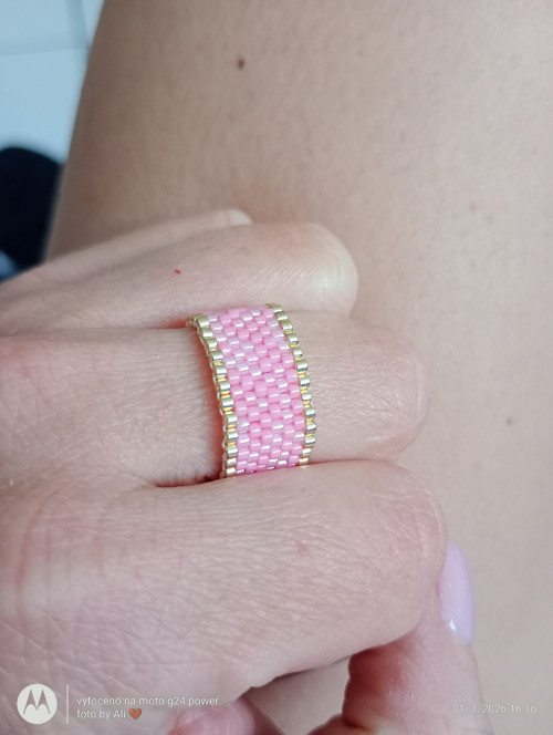 Romantický prstýnek miyuki — foto 2