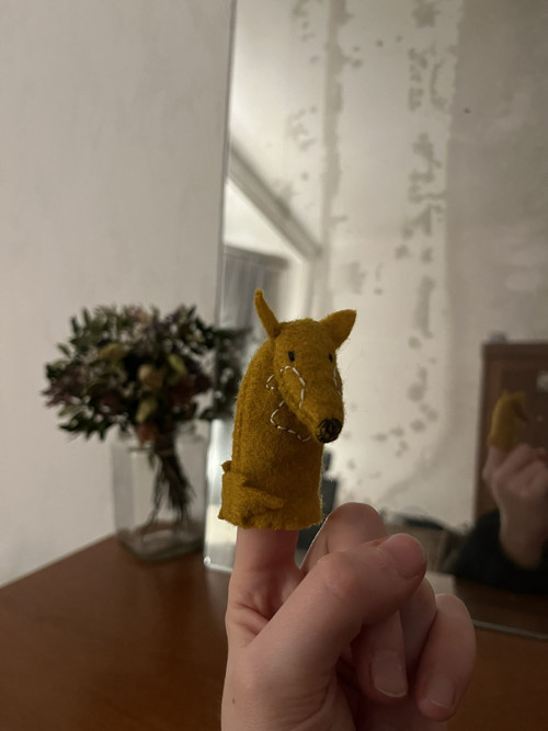 Prstový maňásek - Liška — foto 2