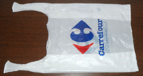 Igelitová TAŠKA • Carrefour — foto 3