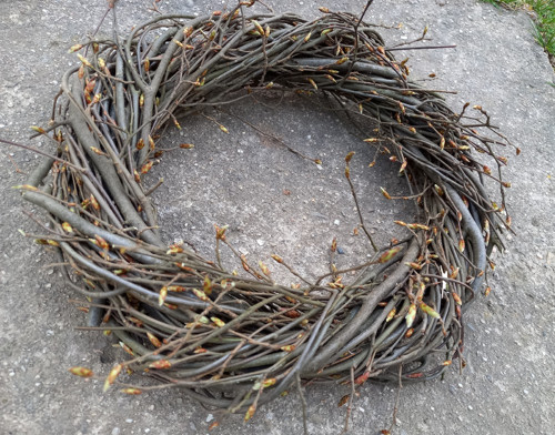 Věnec z proutí průměr cca 25 cm — foto 3