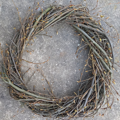 Věnec z proutí průměr cca 33 cm — foto 5